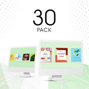 30 Pack social media graphics - Newy Web Design